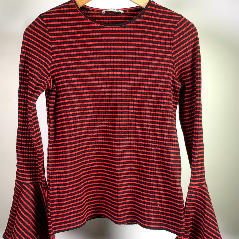 Zara Bell Sleeve Top
